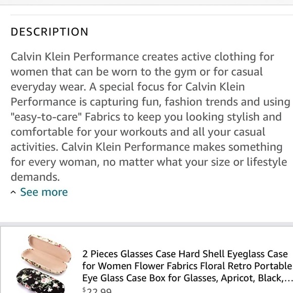 Calvin Klein performance logo short sleeve top M - Picture 3 of 11